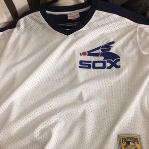 Chicago White Sox Carlton Fisk BP Jersey 2xl